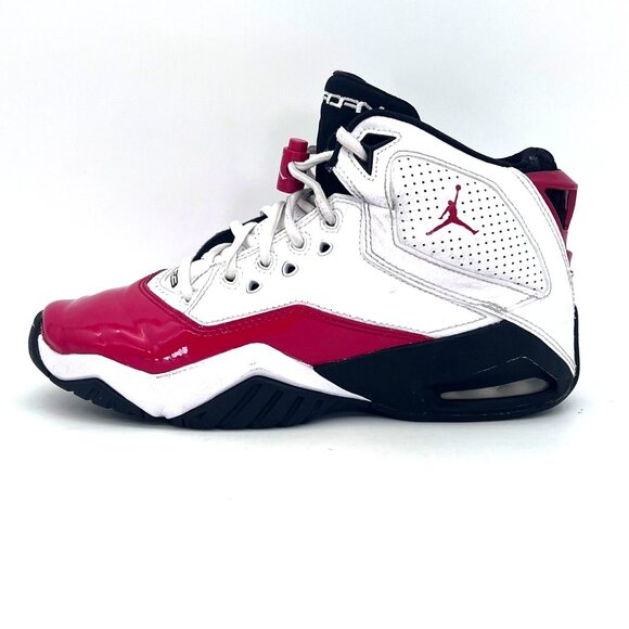 Air Jordan 23 B'Loyal Sneakers Shoes Boys Mens 4.5Y White Red 2019 Non Marking - Picture 12 of 15